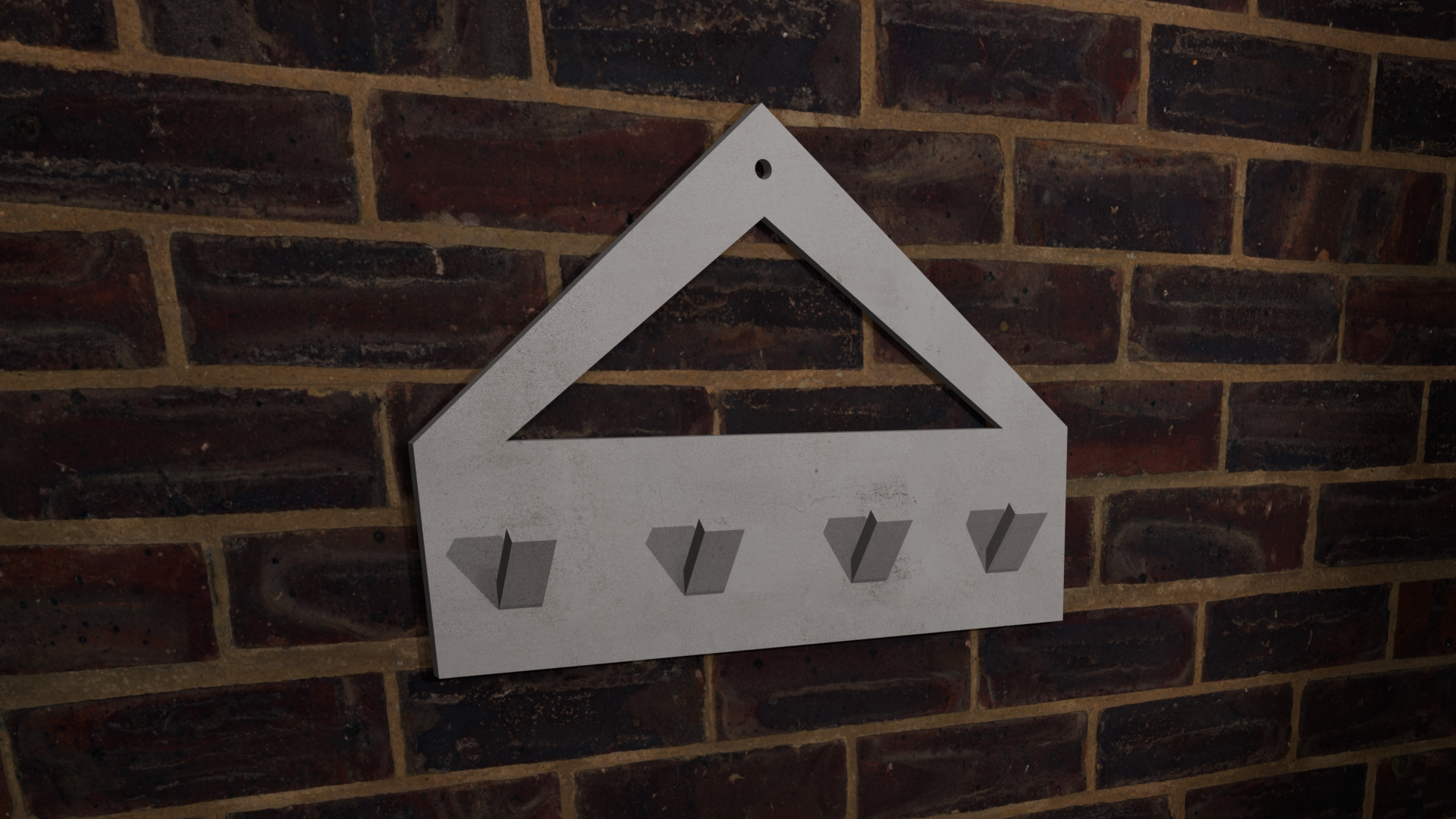 WALL MOUNTED KEY HANGER FOR YOUR KEYS:)