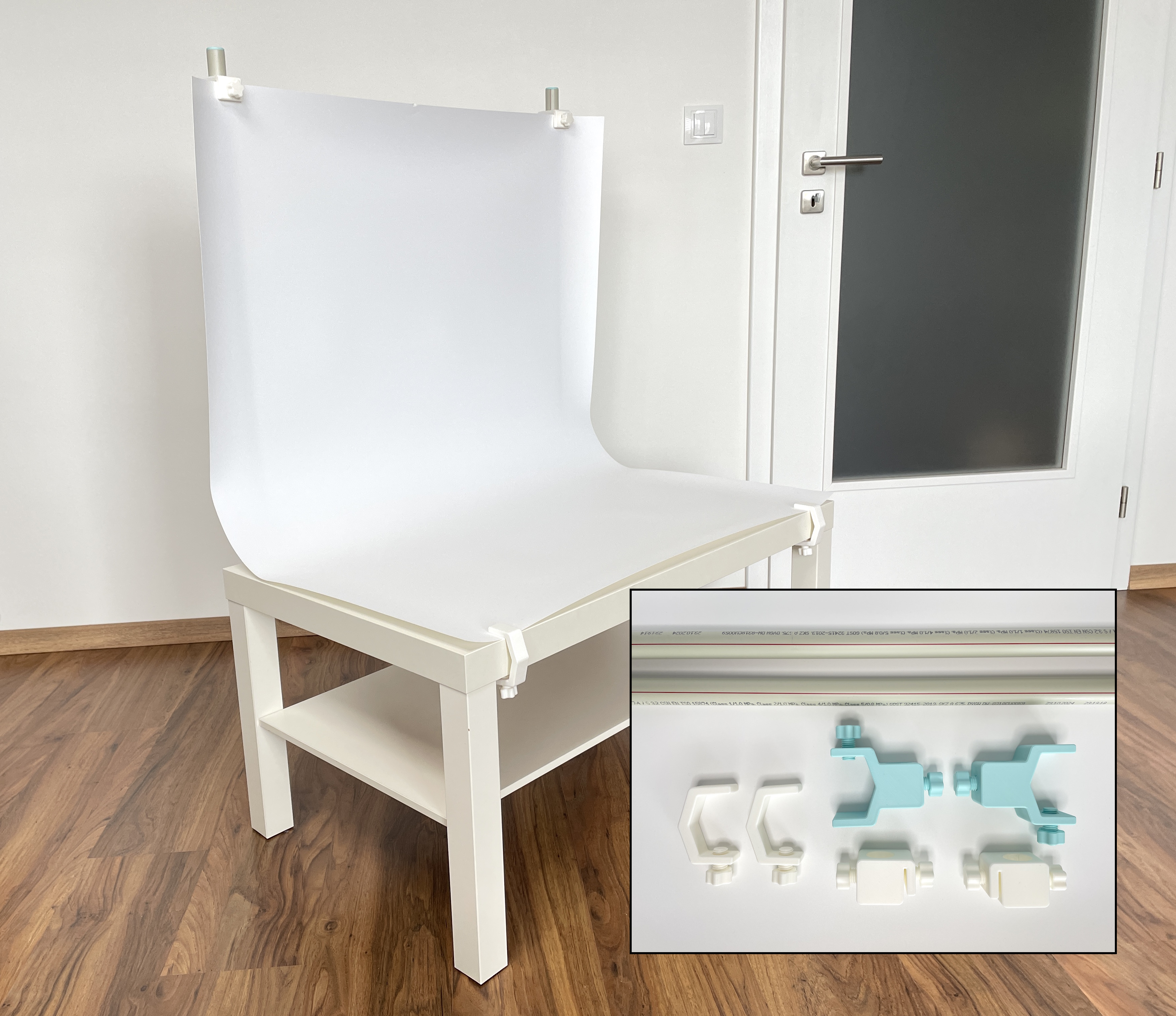 Photo Background Clamp Set