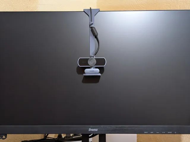 Webcam centering jig