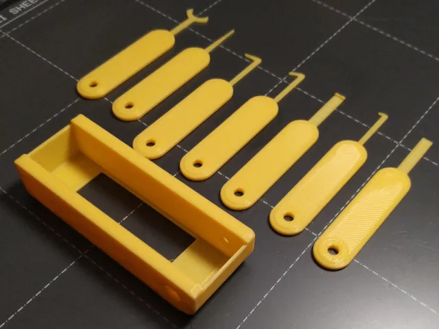 Swiss Army style Charging Port Cleaning Tool