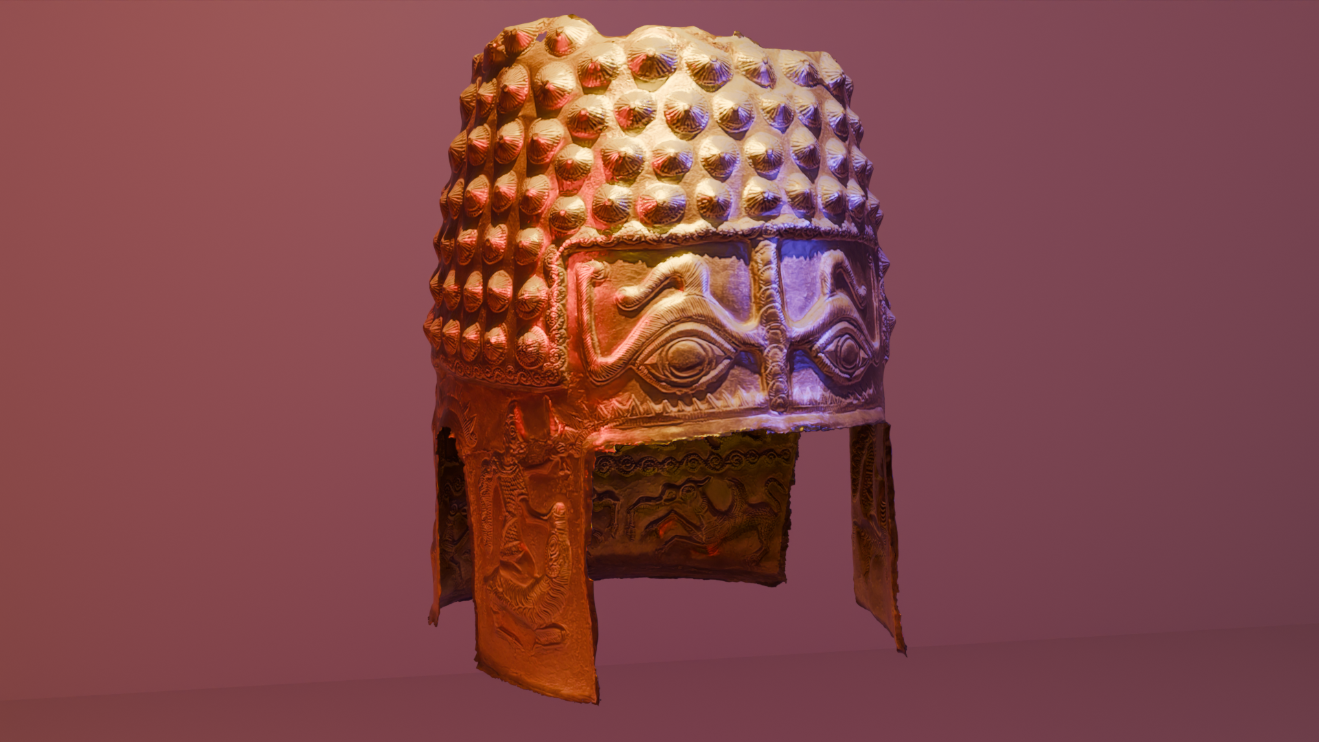 Coiful Dacic Romania -  Dacian helmet