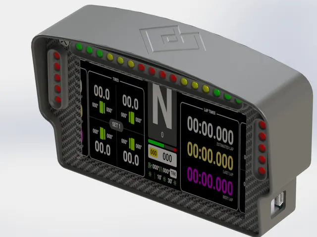 5 Zoll Simracing Dash - DDU Vocore Screen