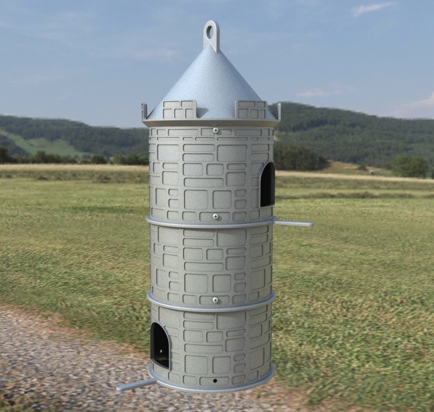 Castle Tower Modular Bird House