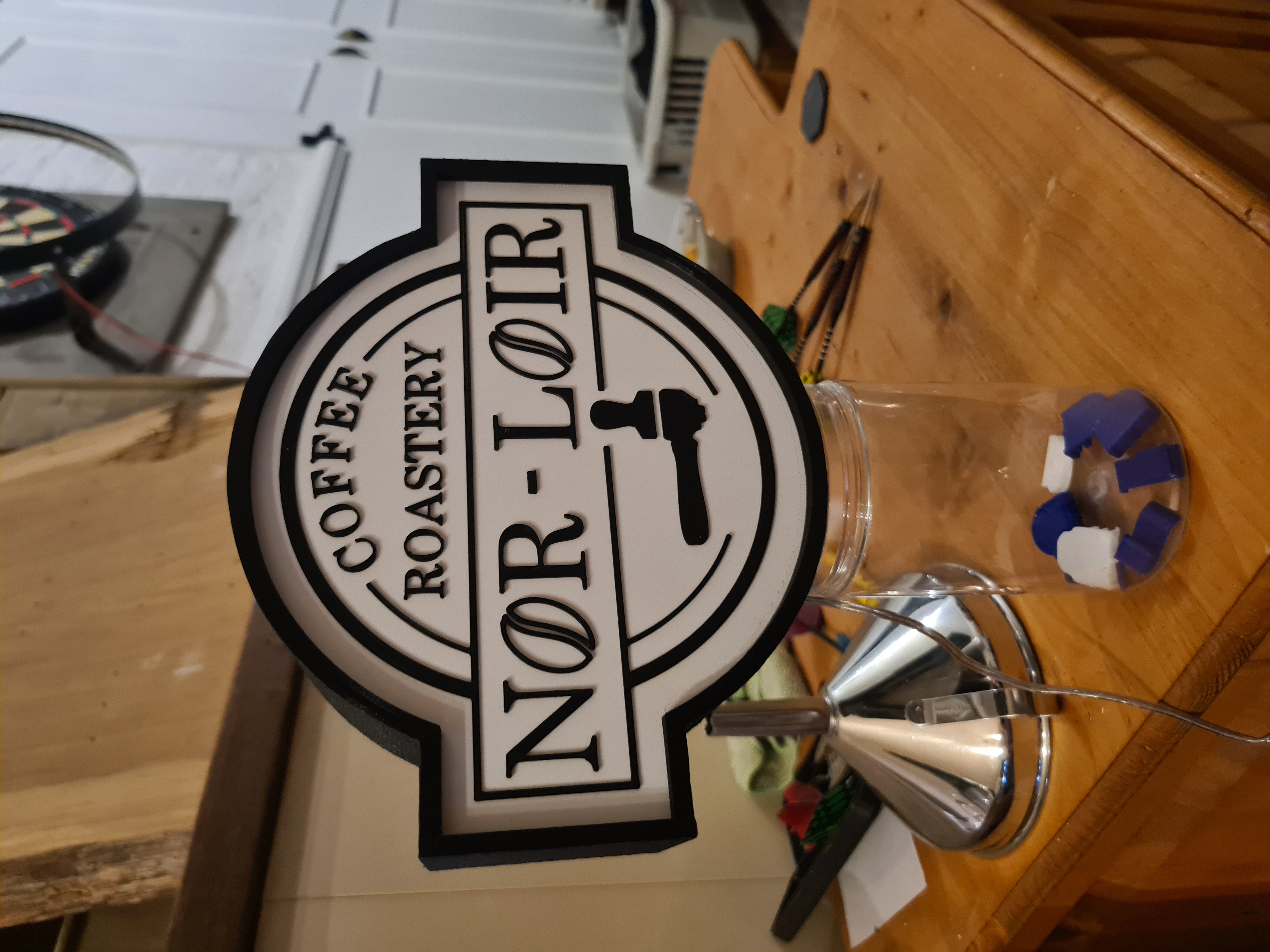 Miniatura 3 do modelo 3D Led light box logo