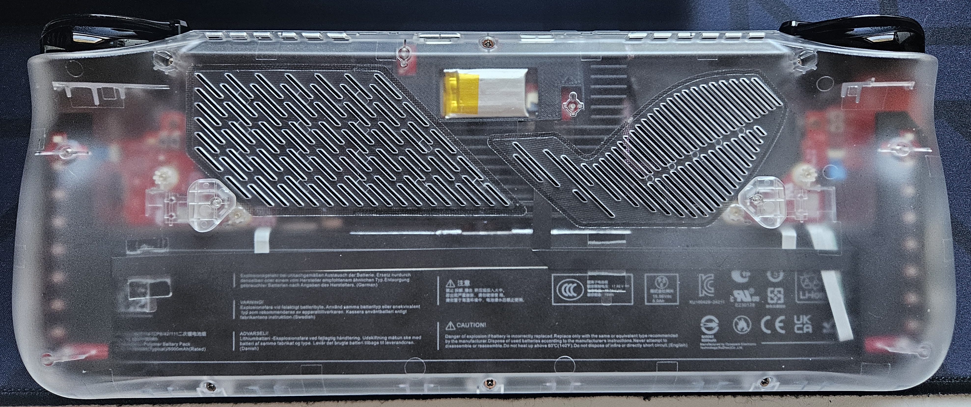 ROG Ally X - JSAUX RGB LED PCB Covers