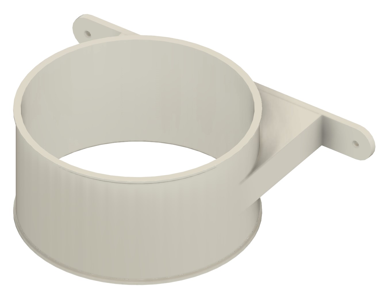 4 inch duct joiner (wall mounted)