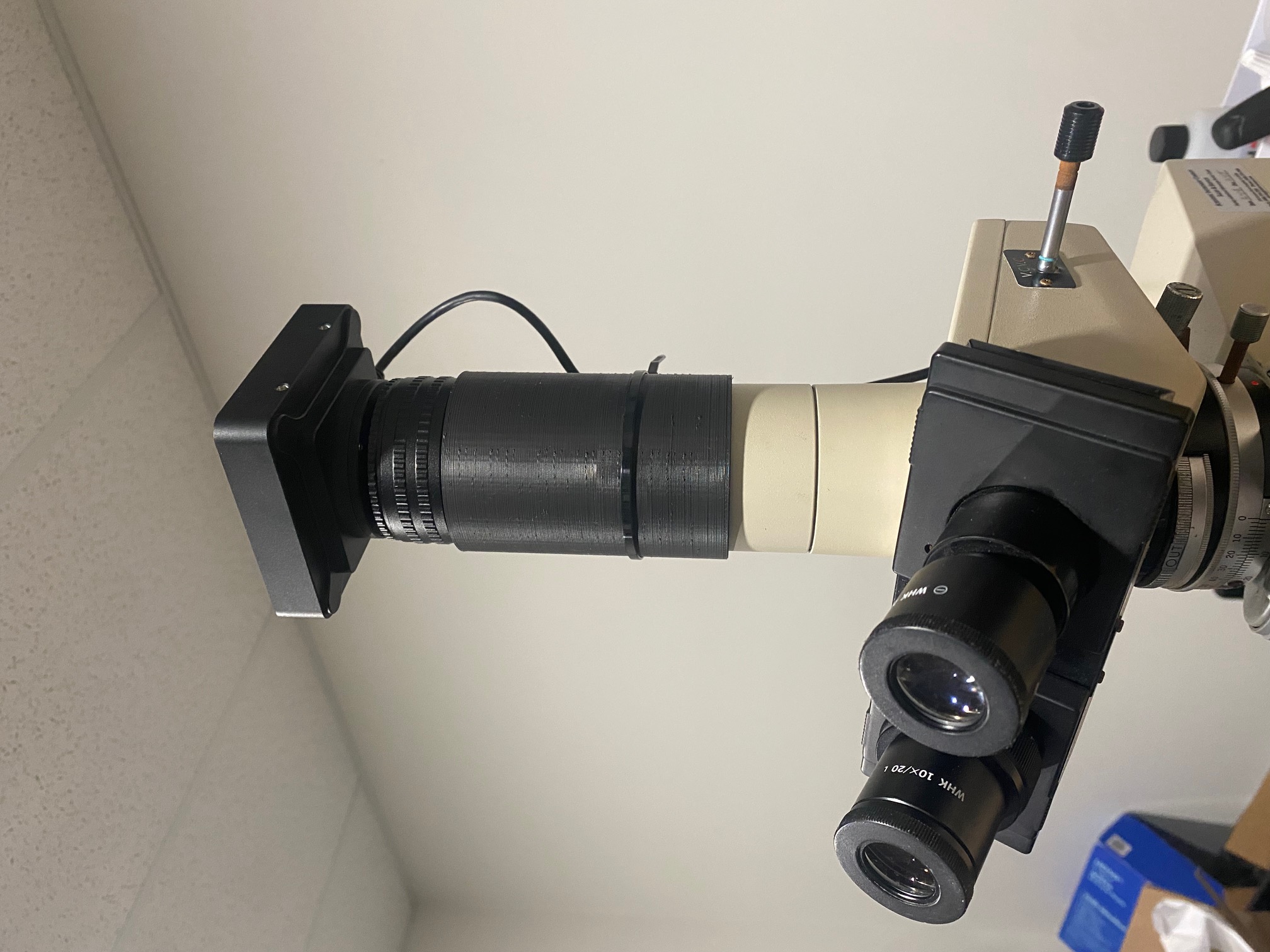 Olympus BH-2 Trinocular camera adapter tube