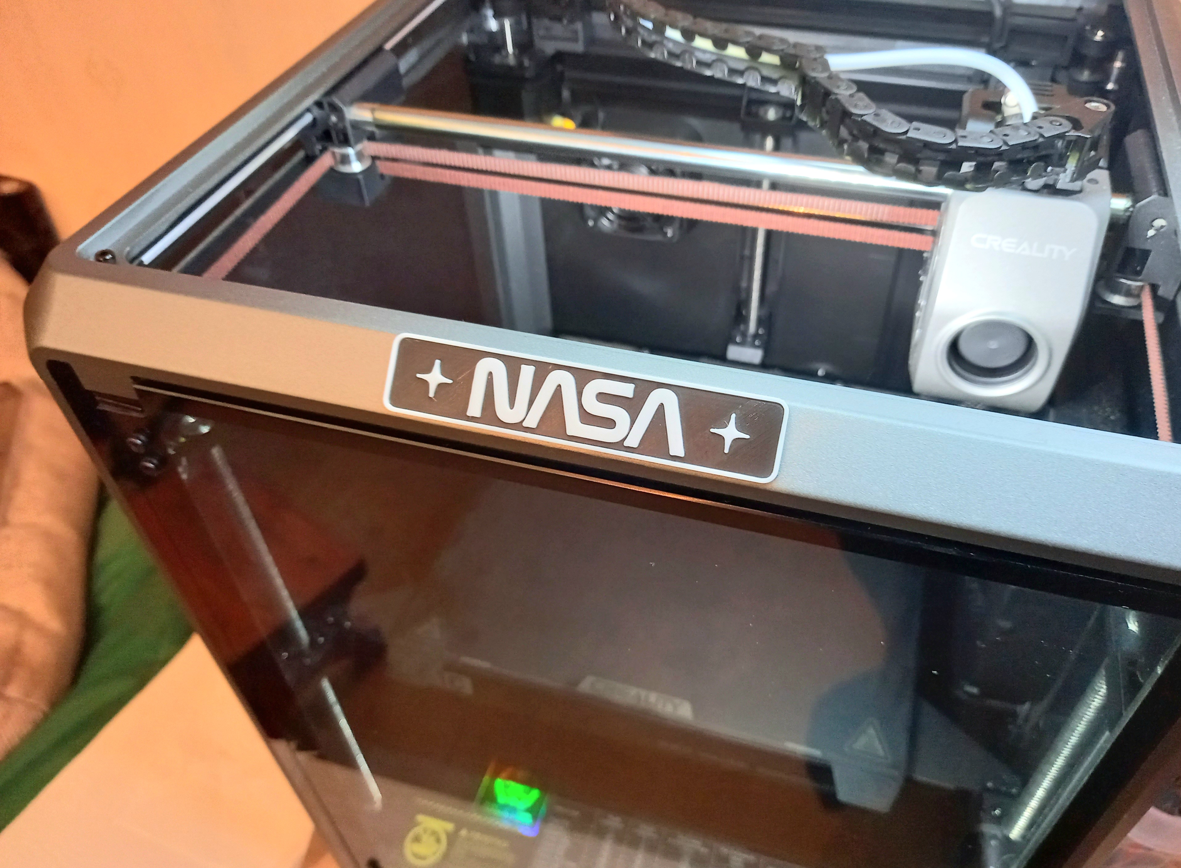 Nasa logo with stars