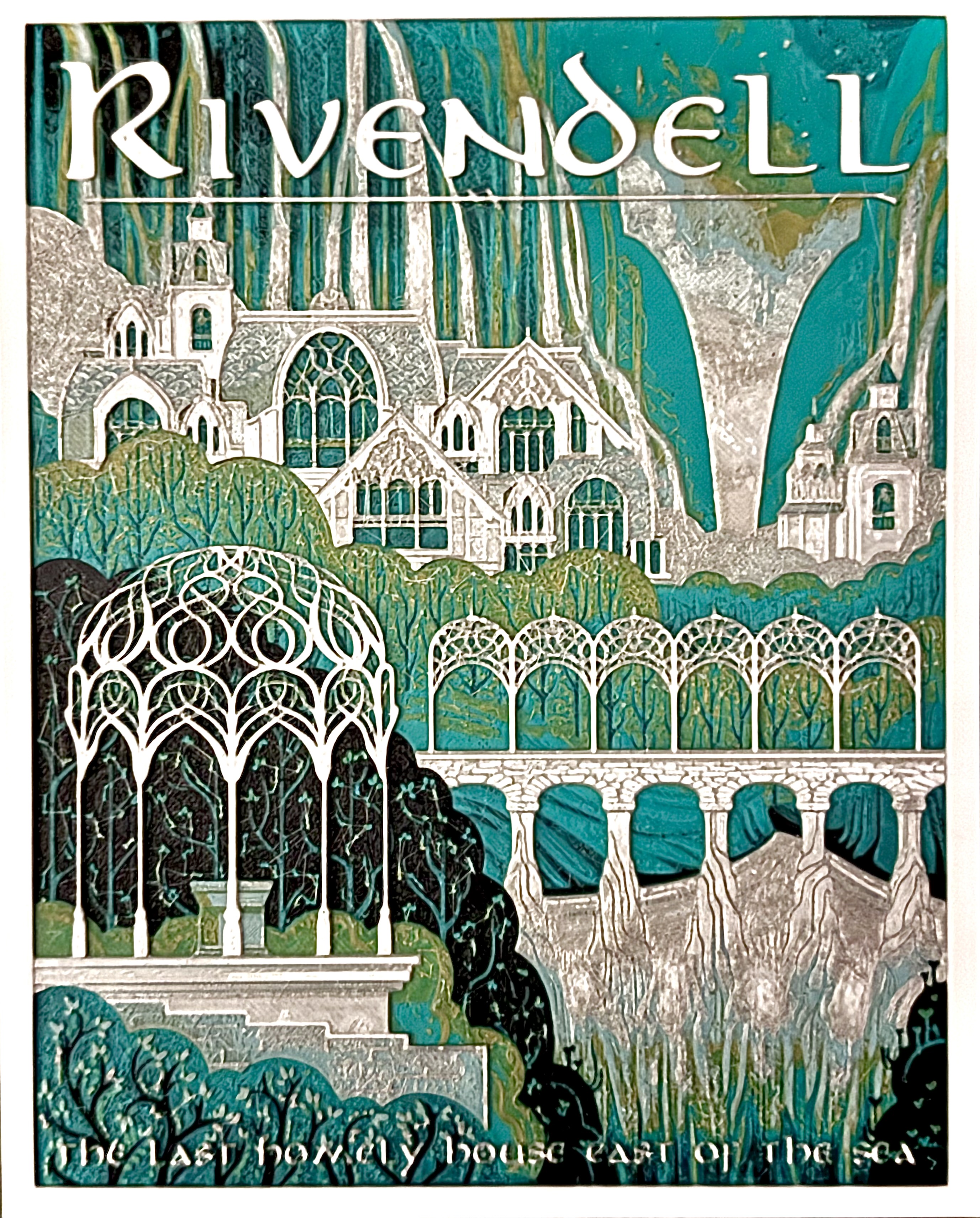 Rivendell HueForge (Lord of the Rings)