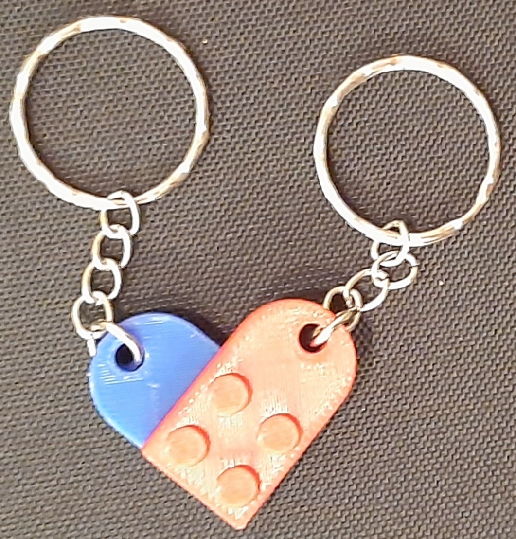 Two pieces a heart