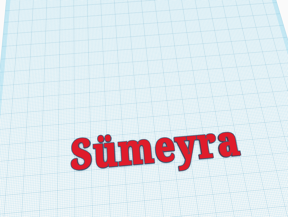 Sumeyra Name tag