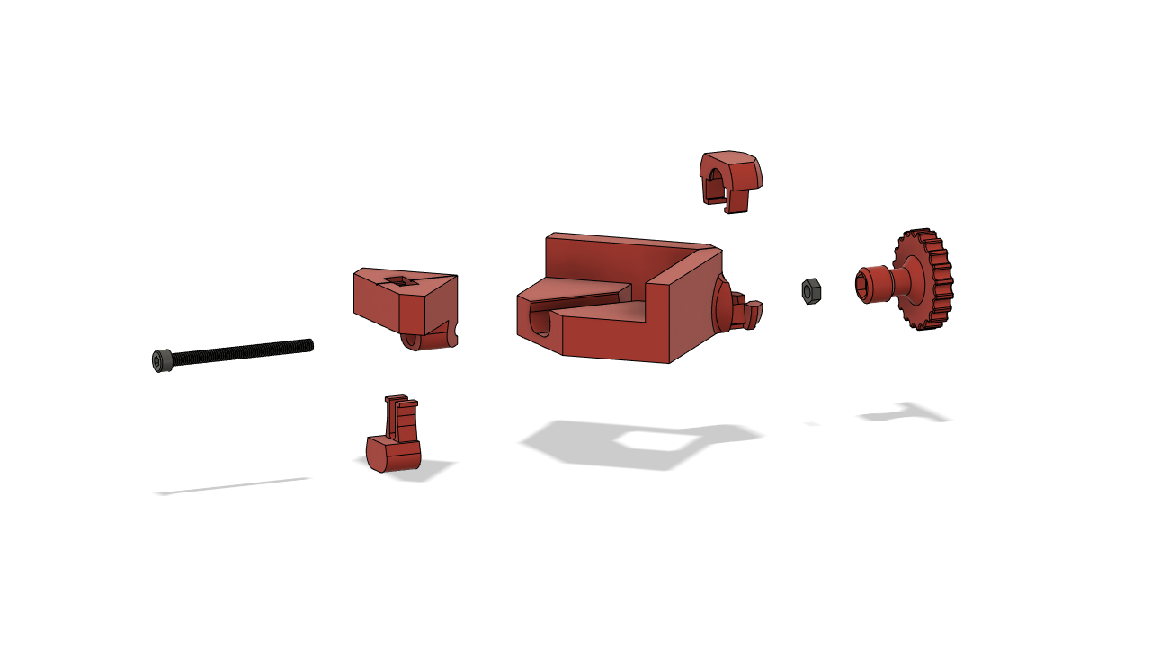 Miniatura 5 do modelo 3D Compact Right Angle Clamp