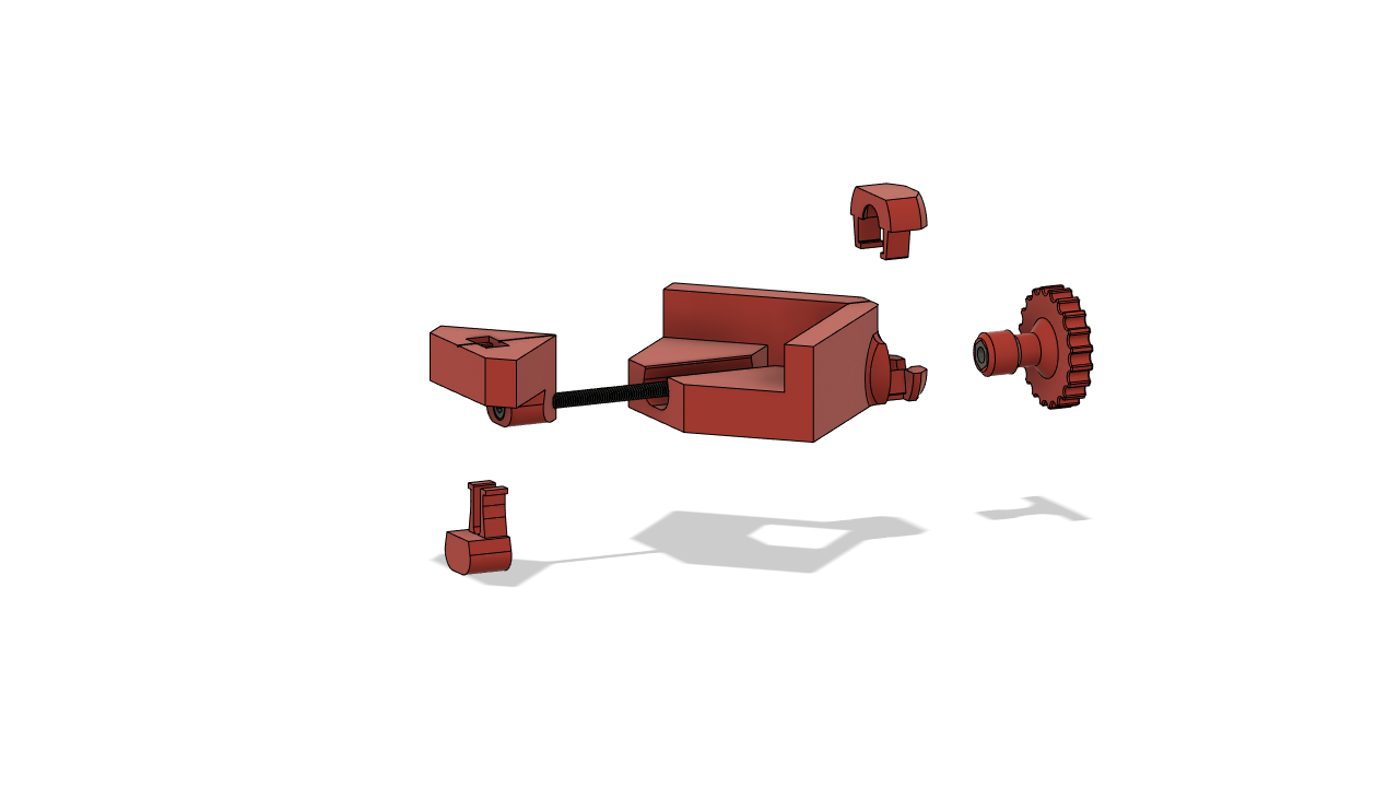 Miniatura 6 do modelo 3D Compact Right Angle Clamp
