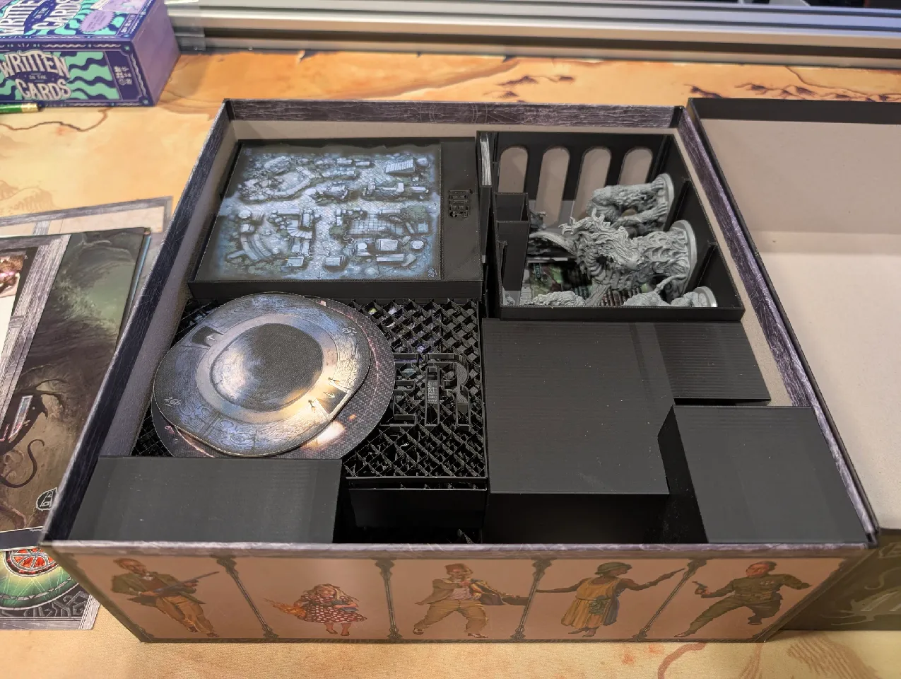 Cthulhu Death May Die - Board Game Boxes Inserts SLEEVED CARDS (holds  Season 1, 2, 3, 4, Unknowable, Goat, Yog, Ithaqua, Animal Allies) by  gameyspirits | Download free STL model | Printables.com