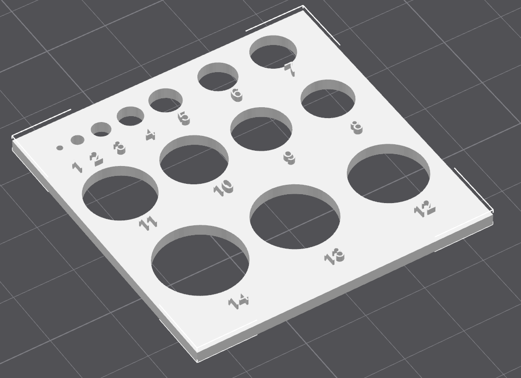 Hole Inner Diameter Testfile 50x50