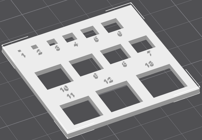 Recktangle Inner Diameter Testfile 50x50mm