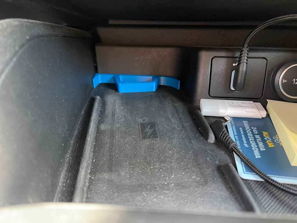 Ford wireless charger spacer for iPhone 12 Pro Max