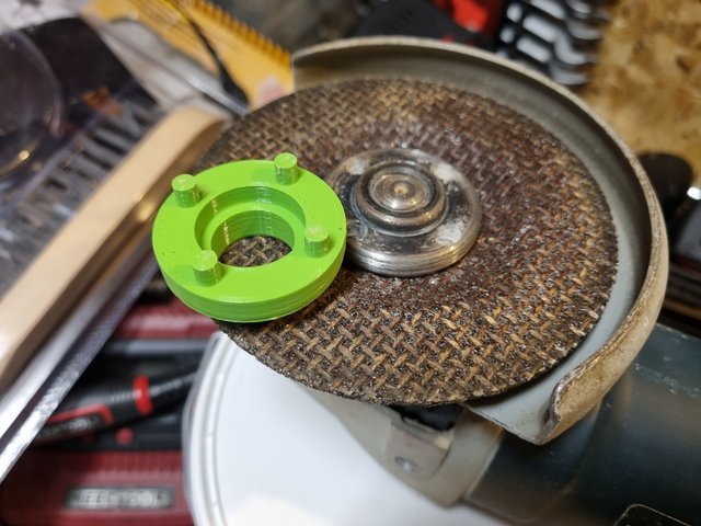 Miniatura 2 do modelo 3D Angle grinder disc tool