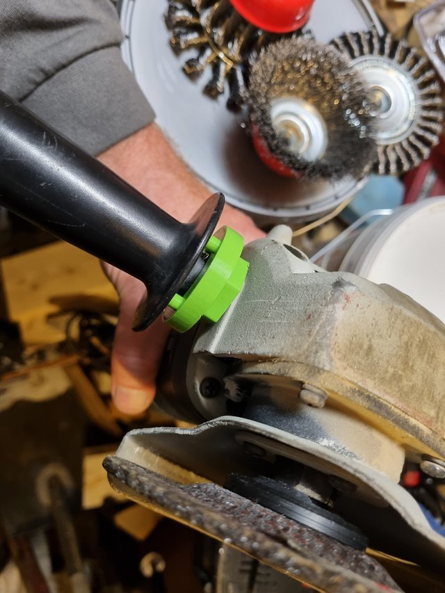 Miniatura 4 do modelo 3D Angle grinder disc tool