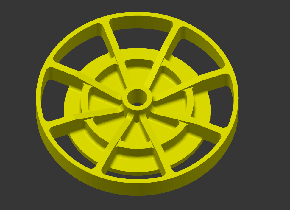 Strong Electric Motor fan 12mm