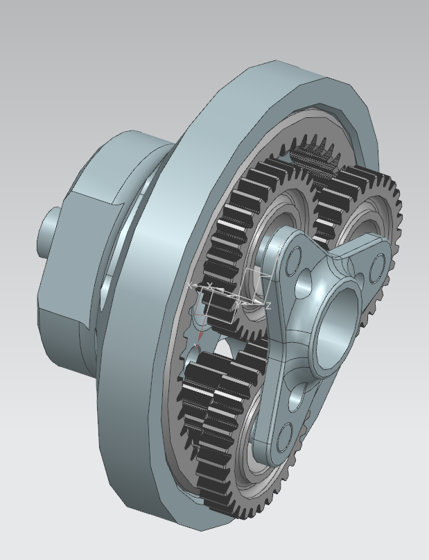 Stepped Planetary Gear Set by MephistotsihpeM | Download free STL model ...