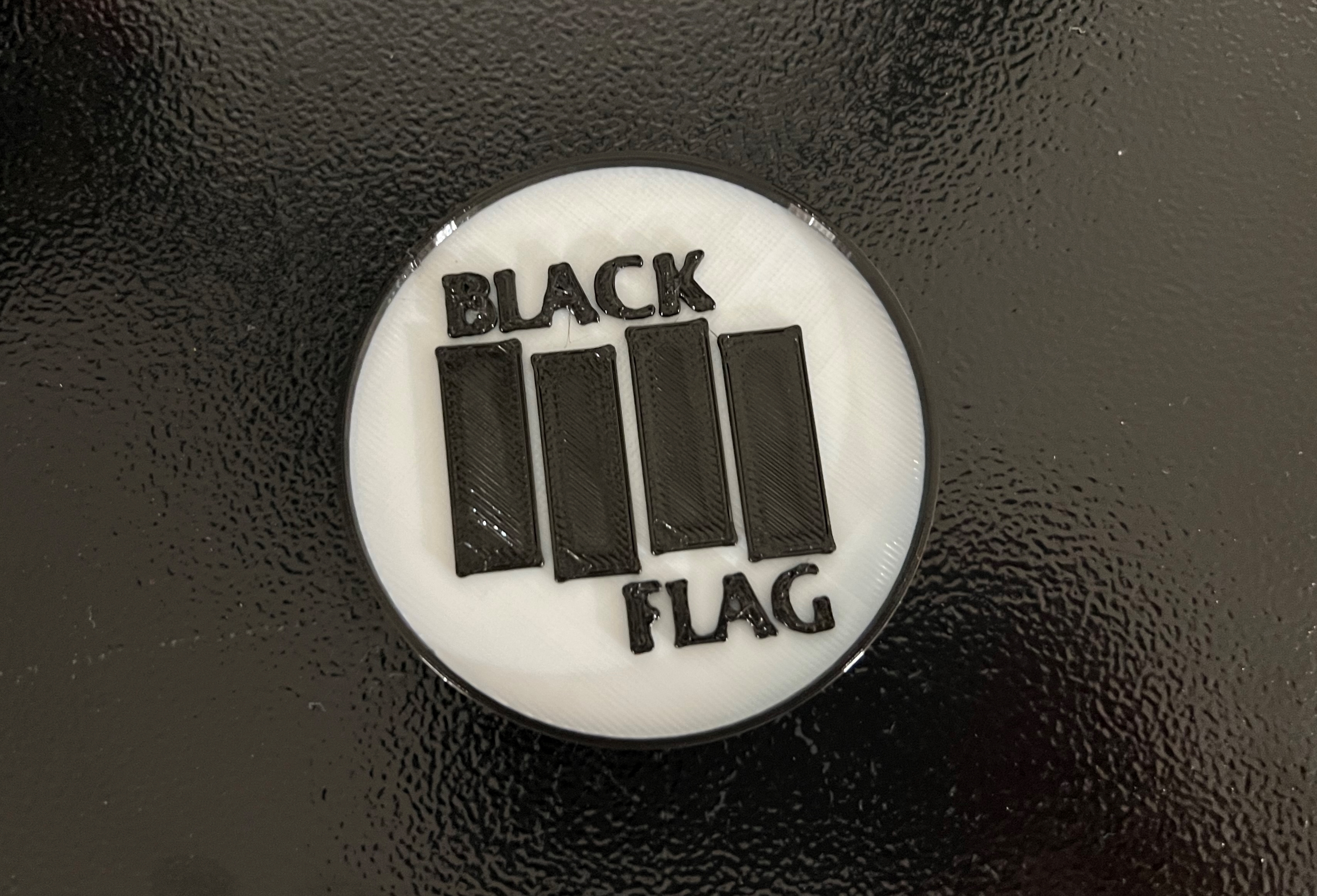 Black Flag coaster + magnet Set