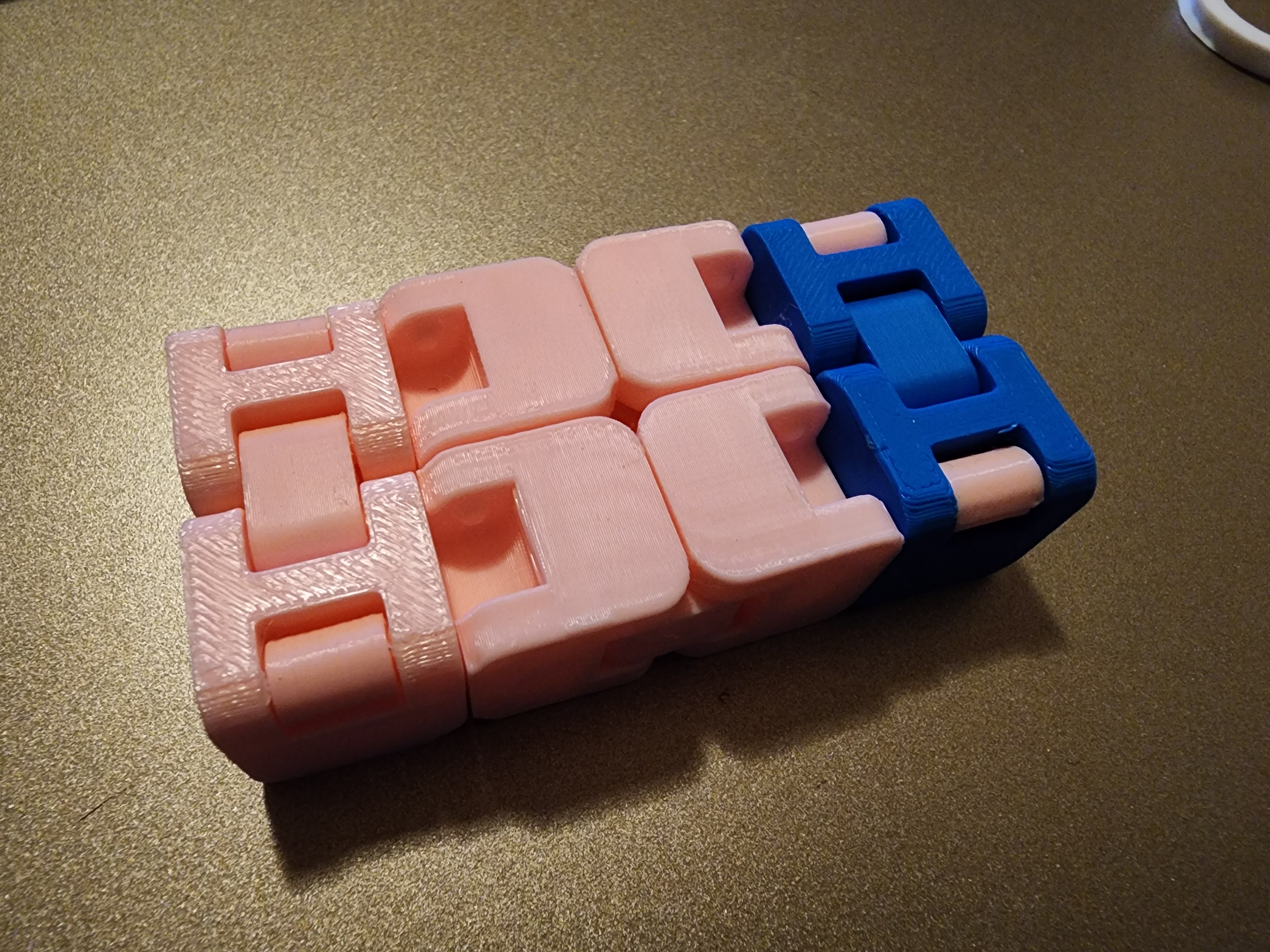 Miniatura 3 do modelo 3D Infinity Fidget Cube (Customizable)