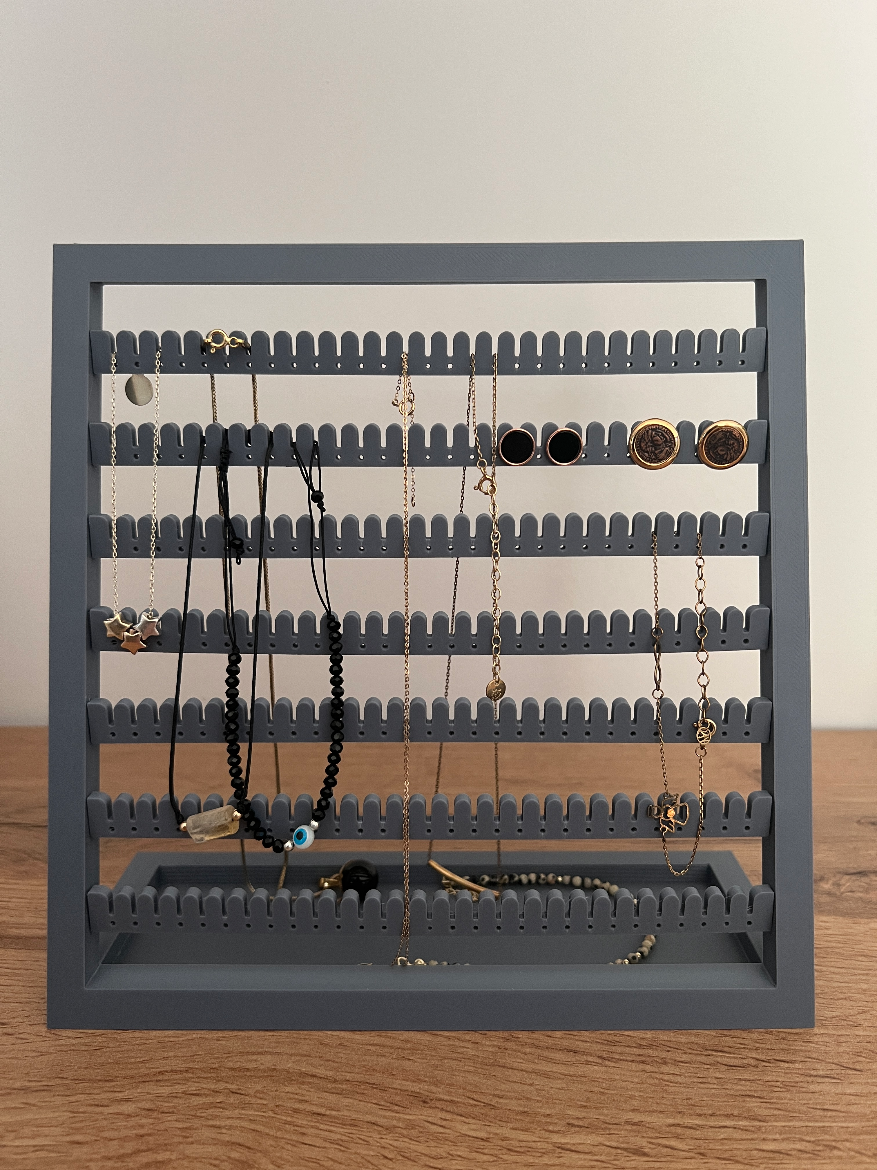 Earrings standing holder with replaceable inserts — miniatura 2