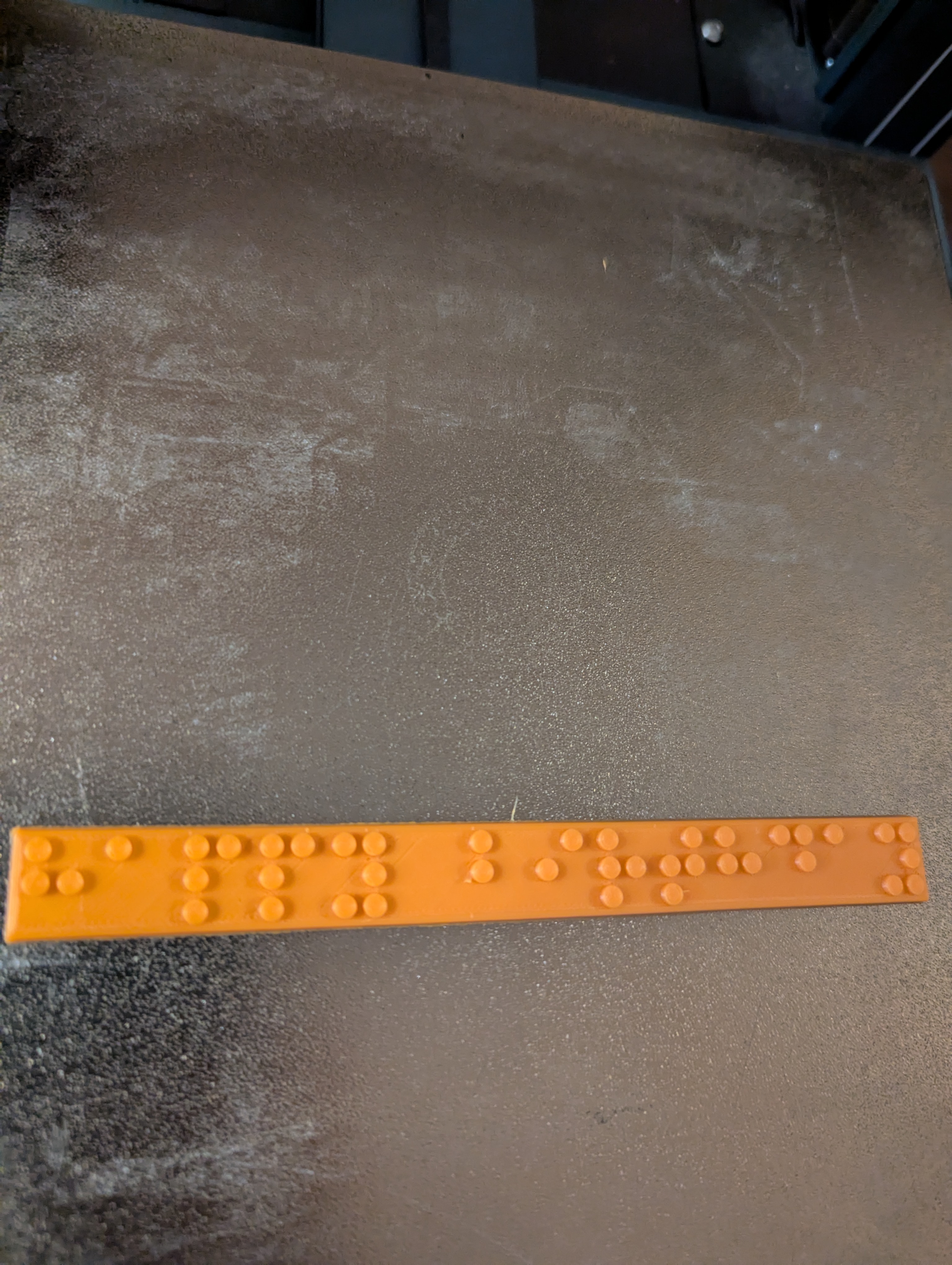Happy Birthday in Braille
