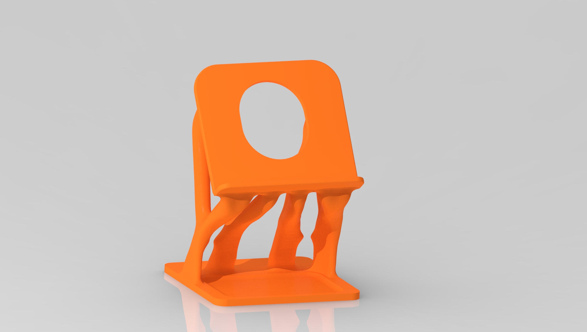 Phone stand (topology optimization/ organic)