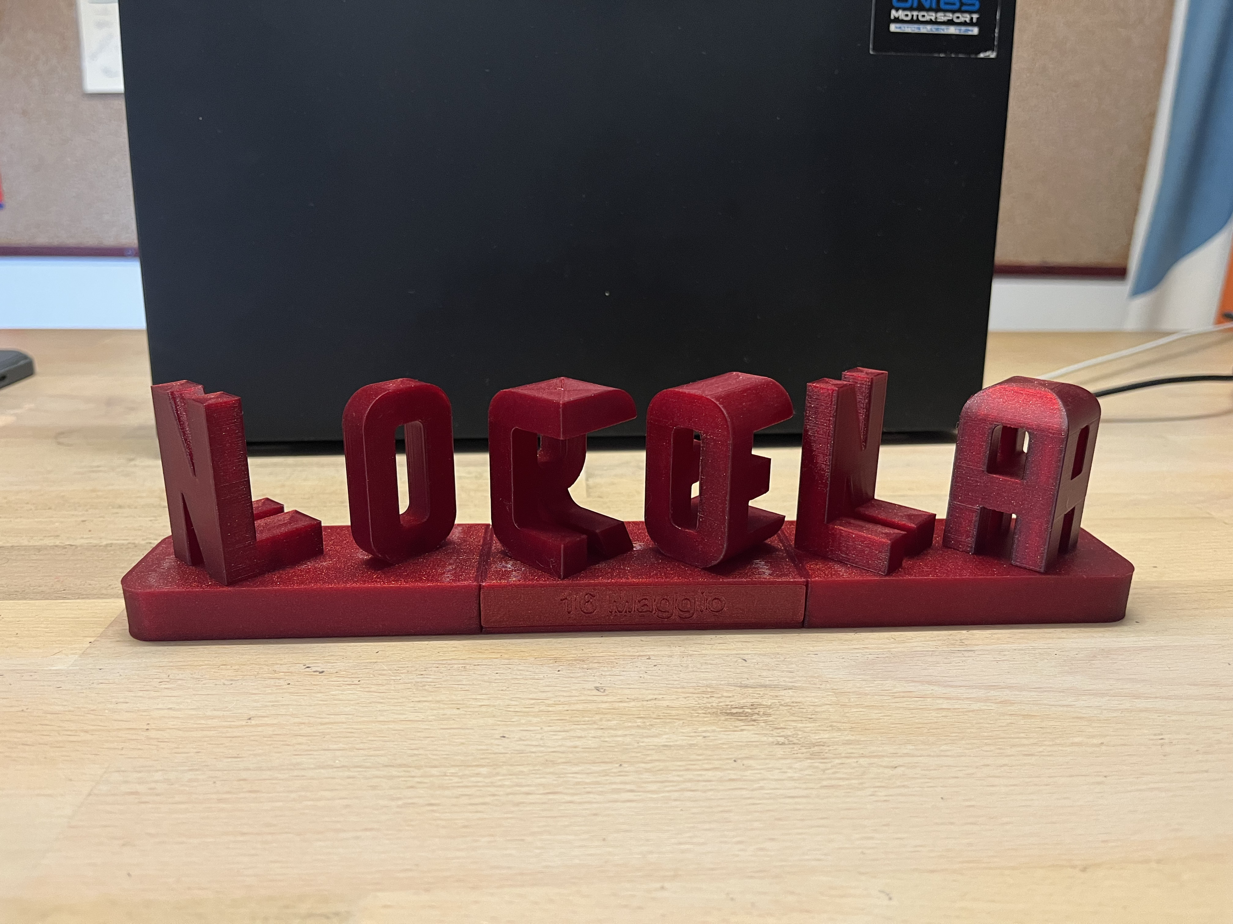Miniatura 4 do modelo 3D Double View Lovers Names