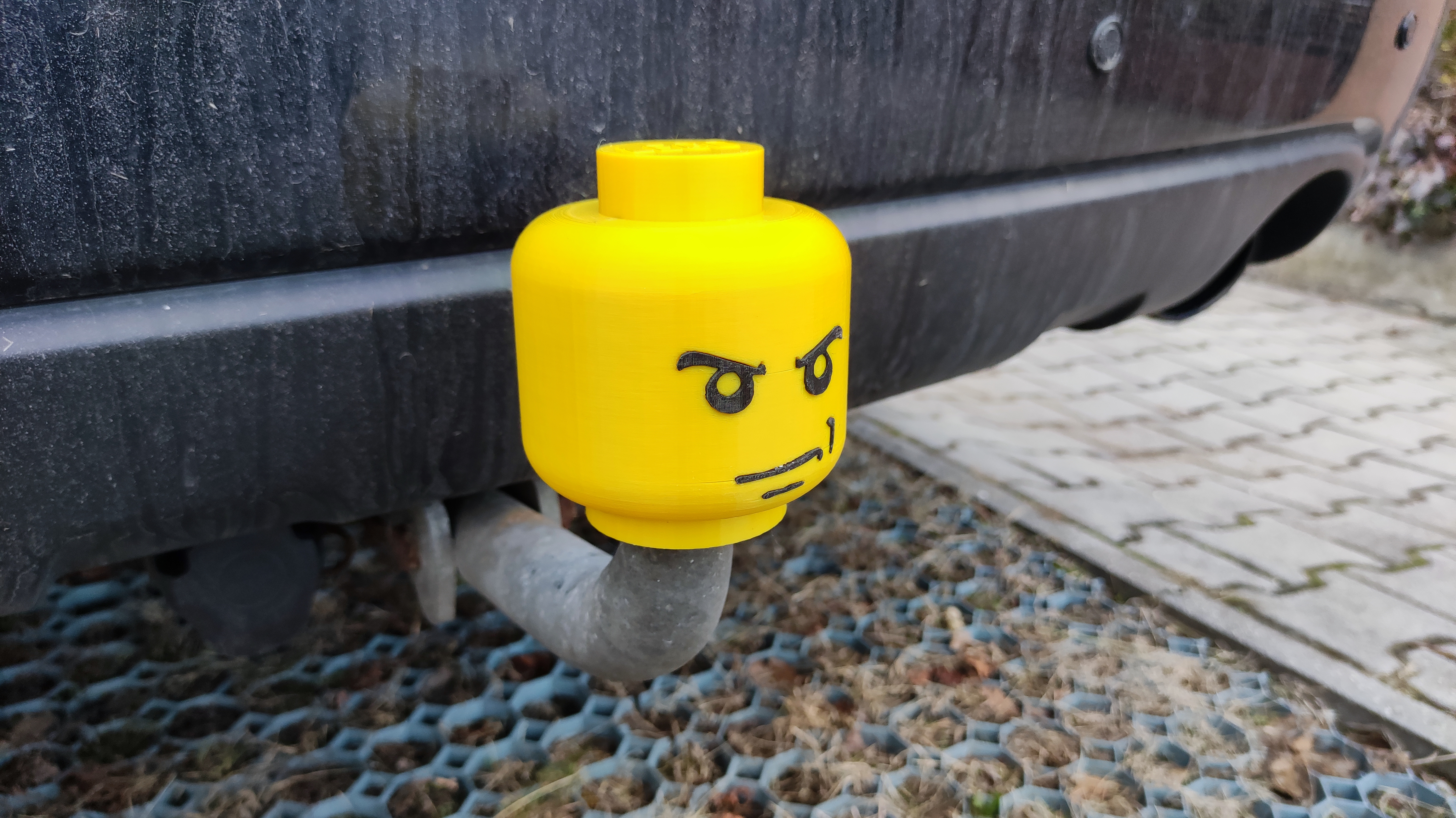 Krytka tažného zařízení Lego mračoun