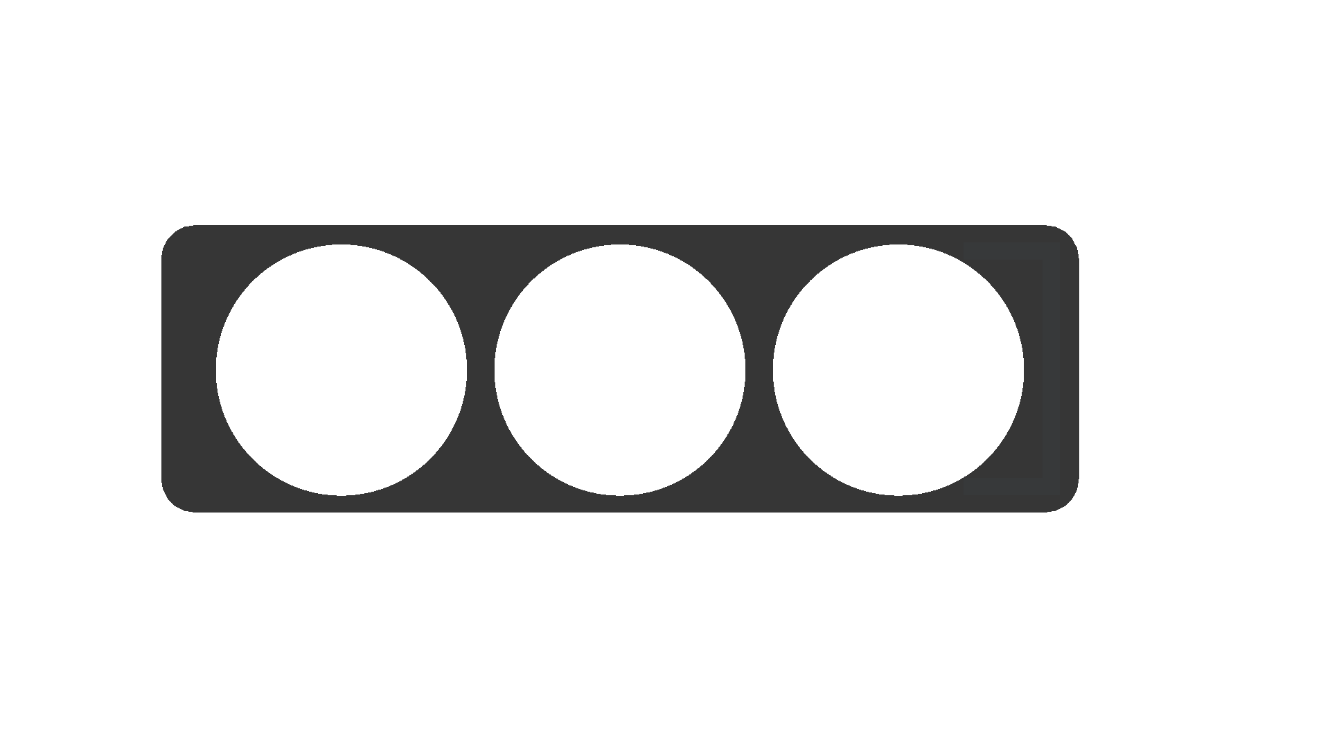 BMW E30 Radio Delete Gauge (52mm)