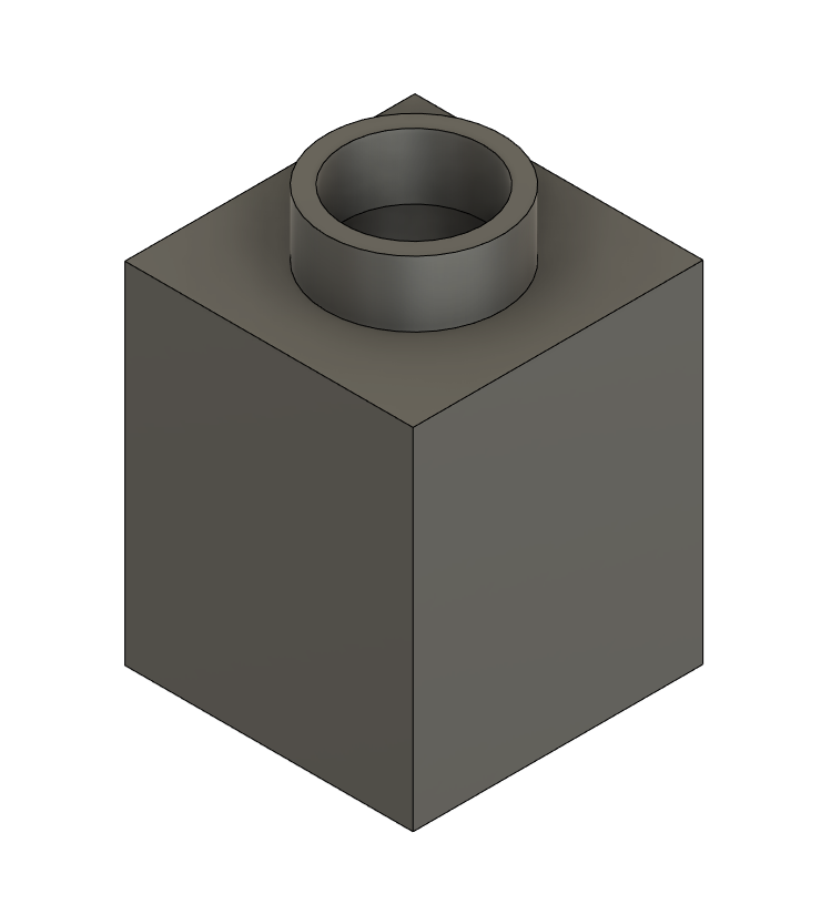1x1 Brick Vase