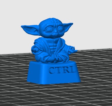 Yoda Ctrl keycap