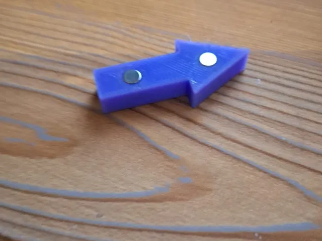 Magnet arrow