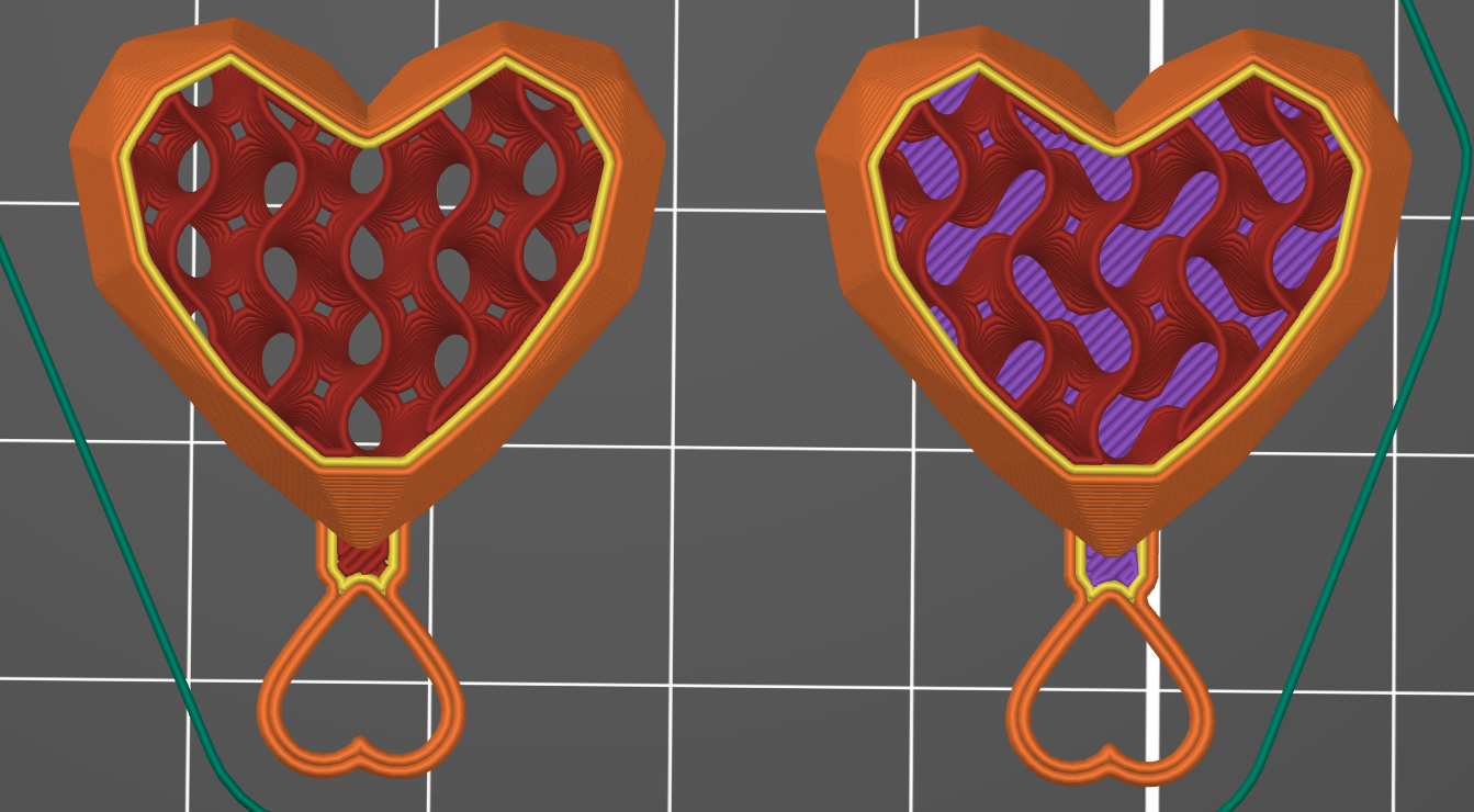 Miniatura 8 do modelo 3D Mini low poly heart keychain