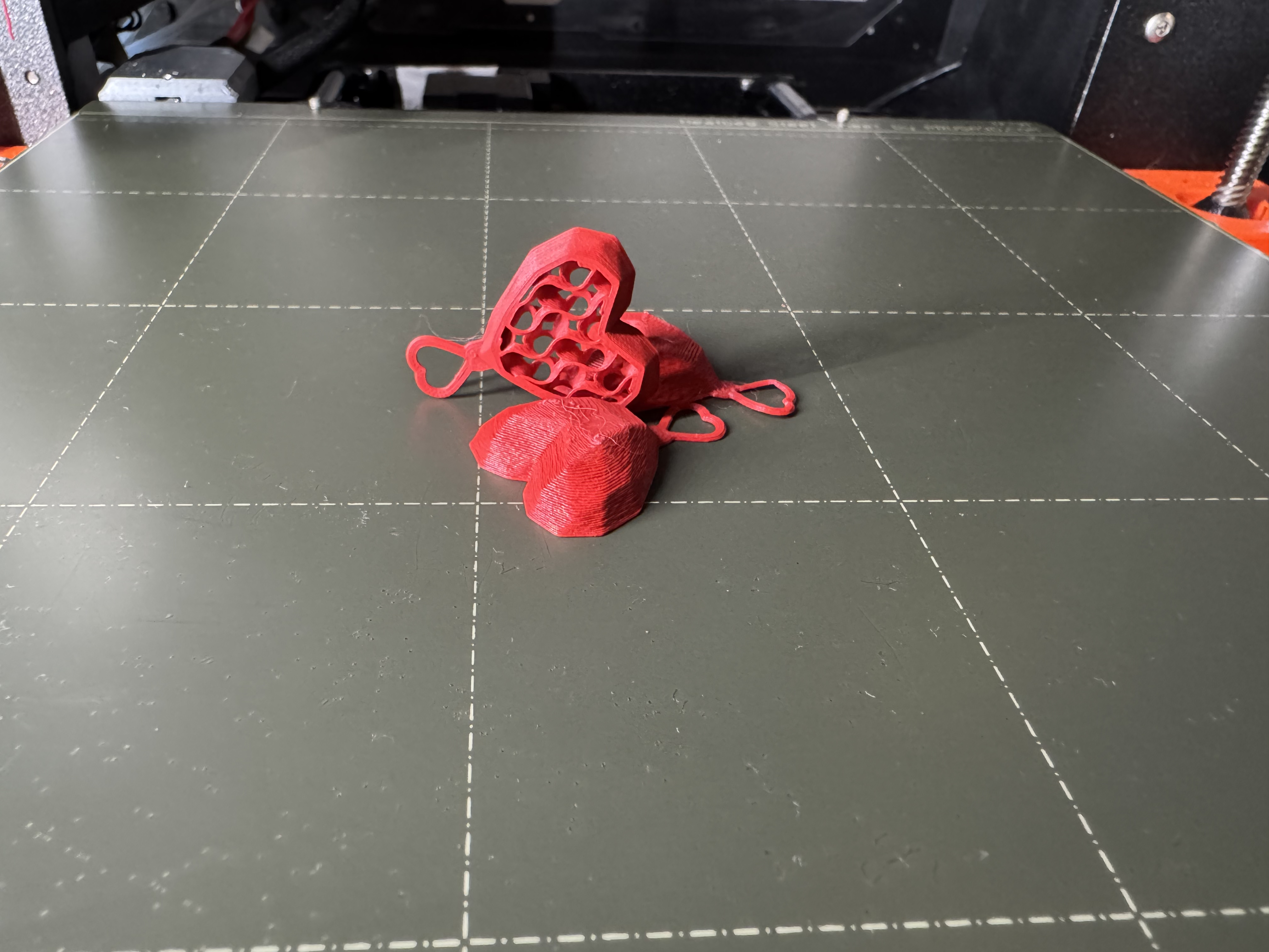 Miniatura 4 do modelo 3D Mini low poly heart keychain
