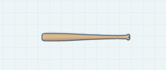 Baseball Bat Desk Prop