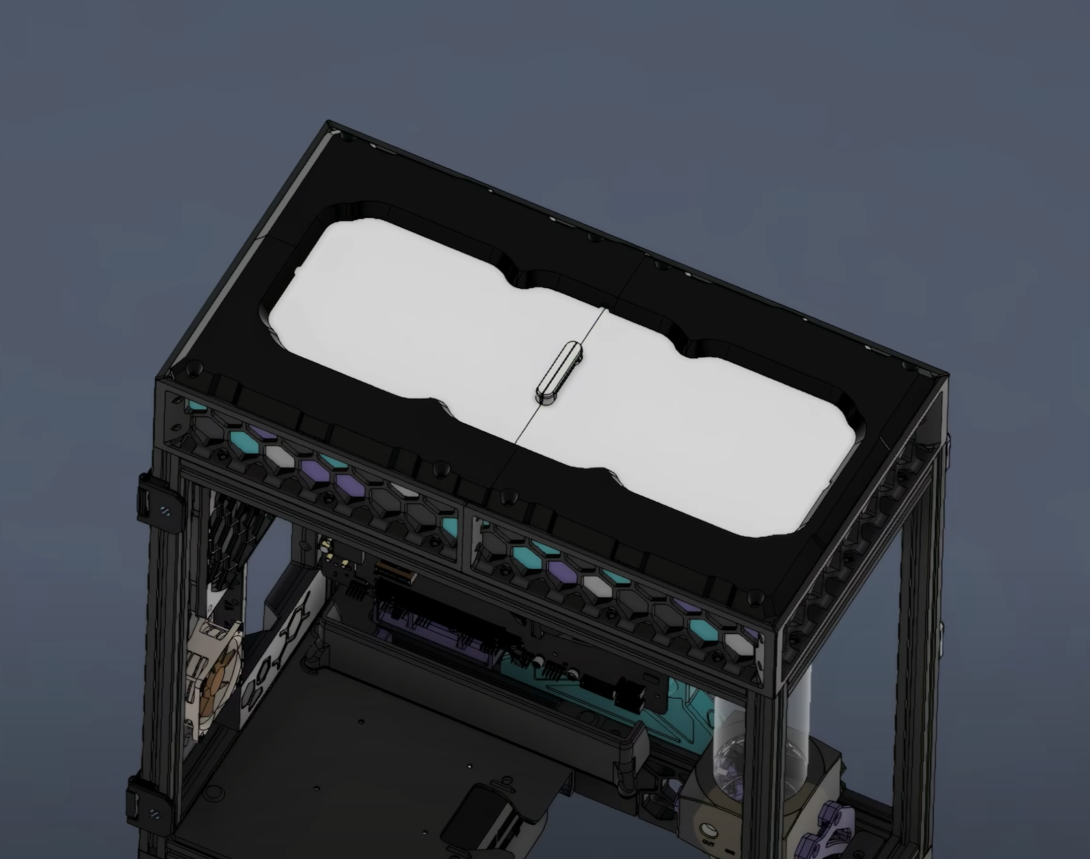 Alphacool NexXxos ST30 360 Radiator Mount for v.PC Voron inspired PC