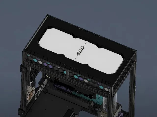 Alphacool NexXxos ST30 360 Radiator Mount for v.PC Voron inspired PC