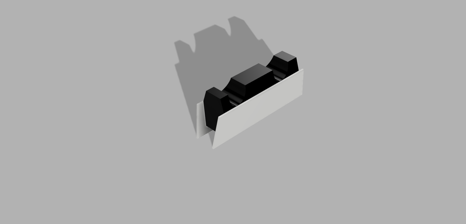 Miniatura 2 do modelo 3D double ps5 controller stand