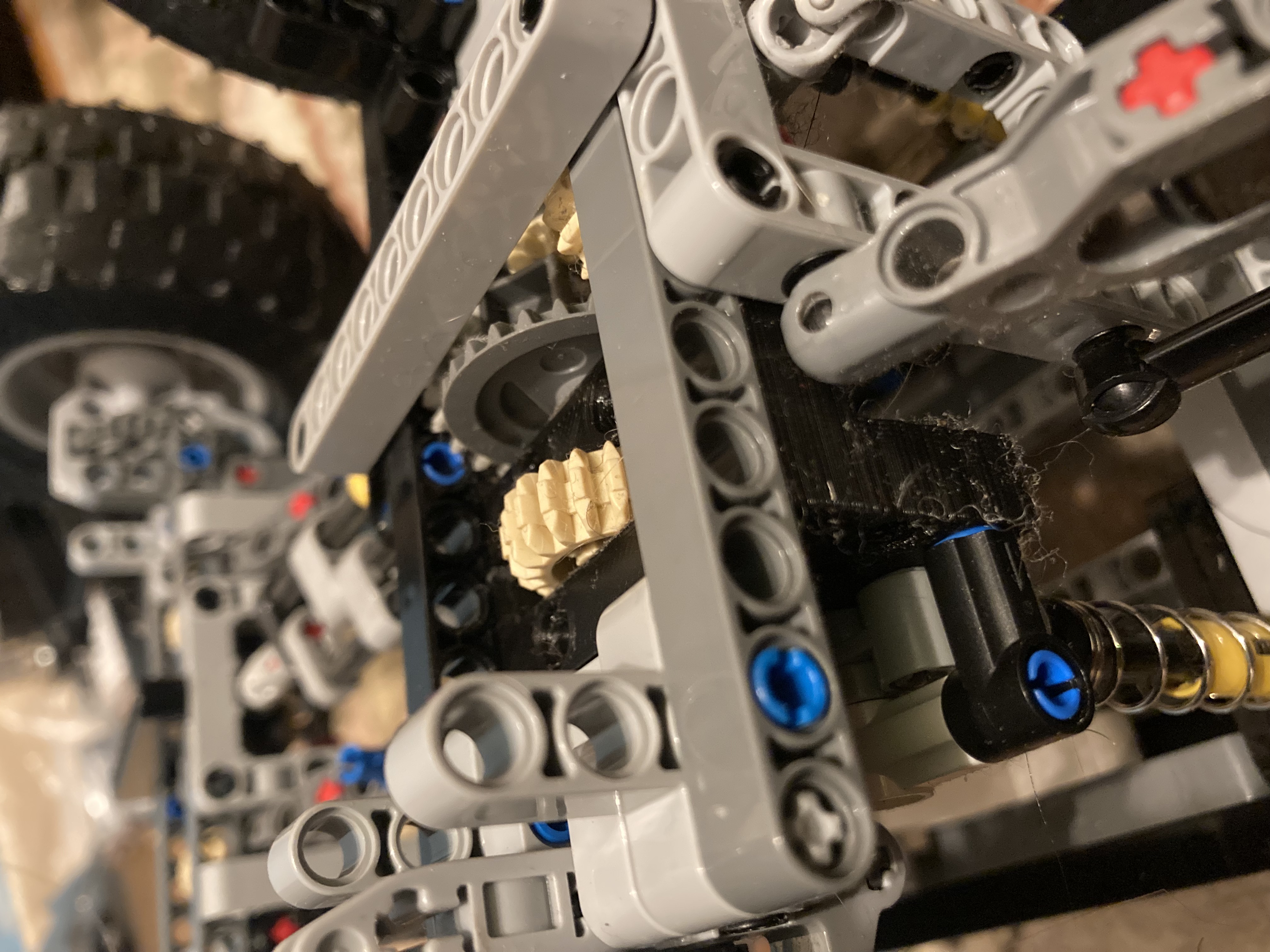 Miniatura 2 do modelo 3D Fancy Lego compatible technic frame