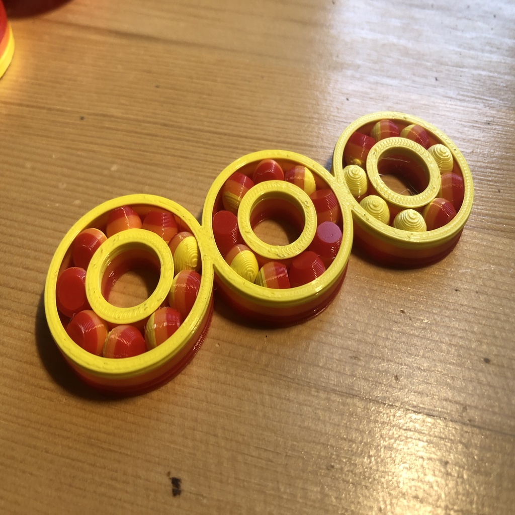 Ball Bearing Fidget Spinner (Print In Place)