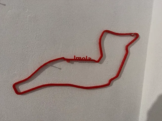 Imola Circuit Wall Art