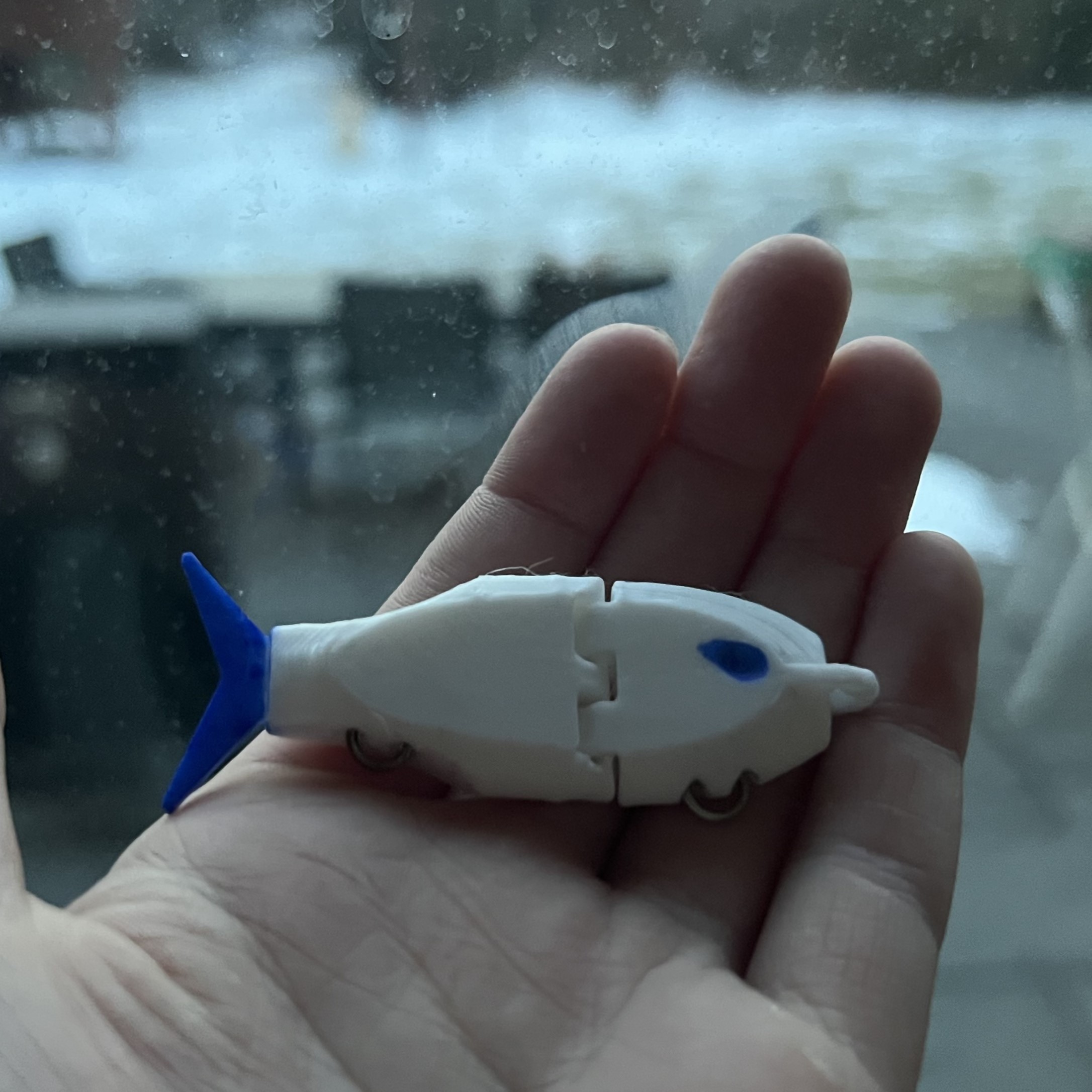 Mini glide bait v2 (fully 3d printed)