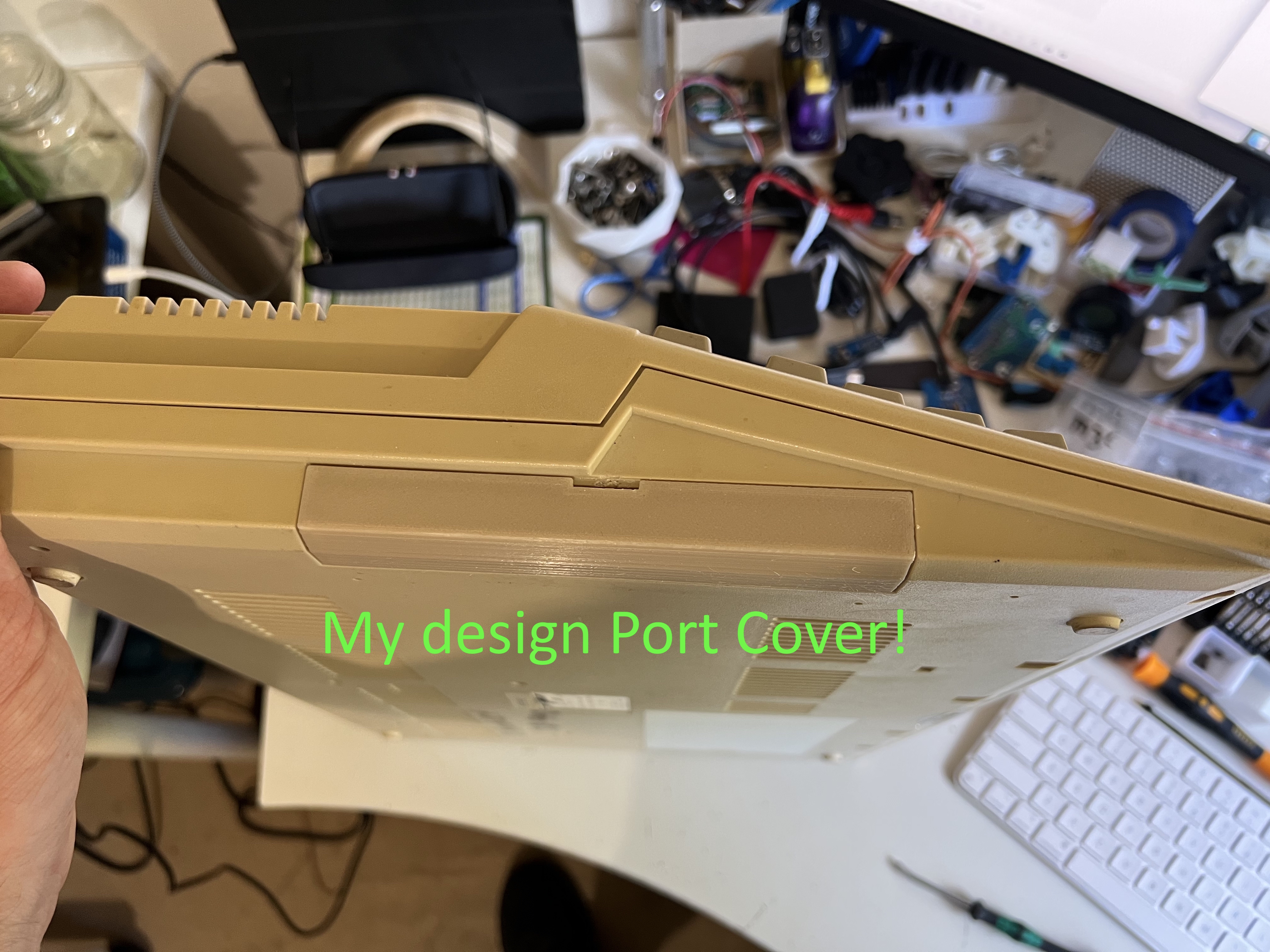 Amiga 500 Expansion Port Cover