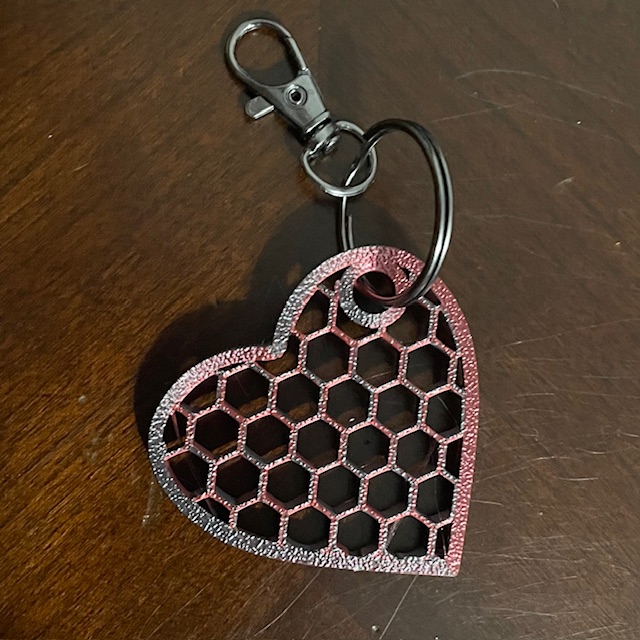 Miniatura 2 do modelo 3D Funny Heart Keychains