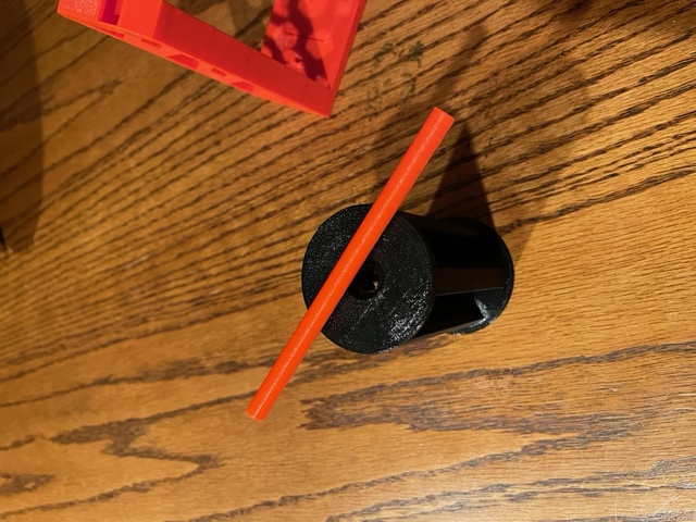 simple shaft for spool holders on Lack enclosure V2