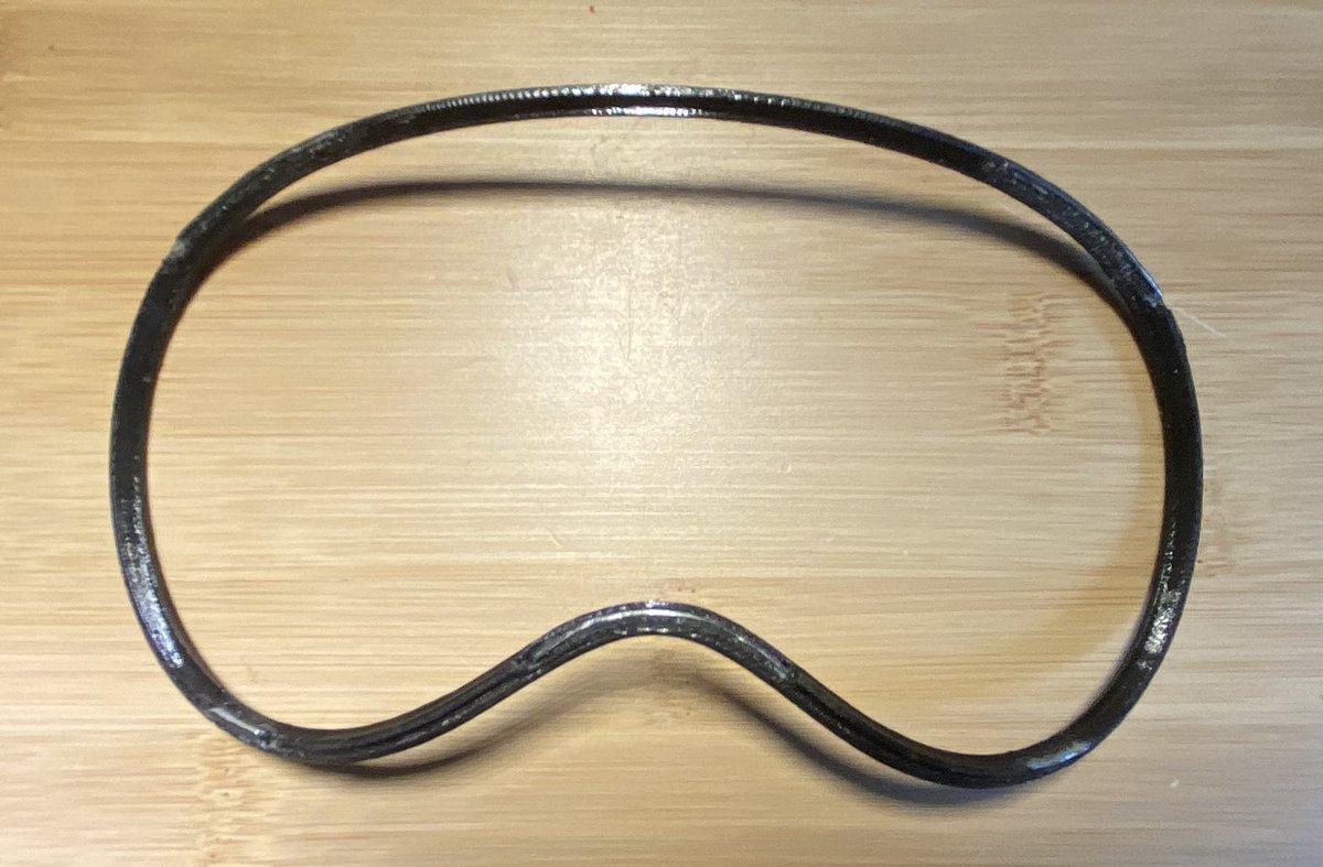Facial Attachment Frame for Apple Vision Pro